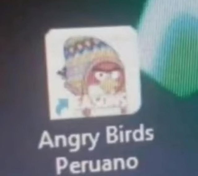 Angry Birds peruano - meme