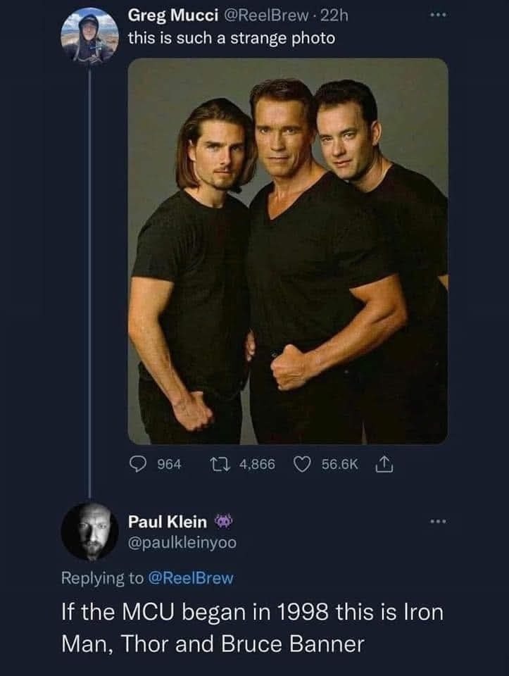 If the MCU started in 1998, this is the squad - meme