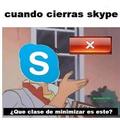 Por que haces eso Skype?