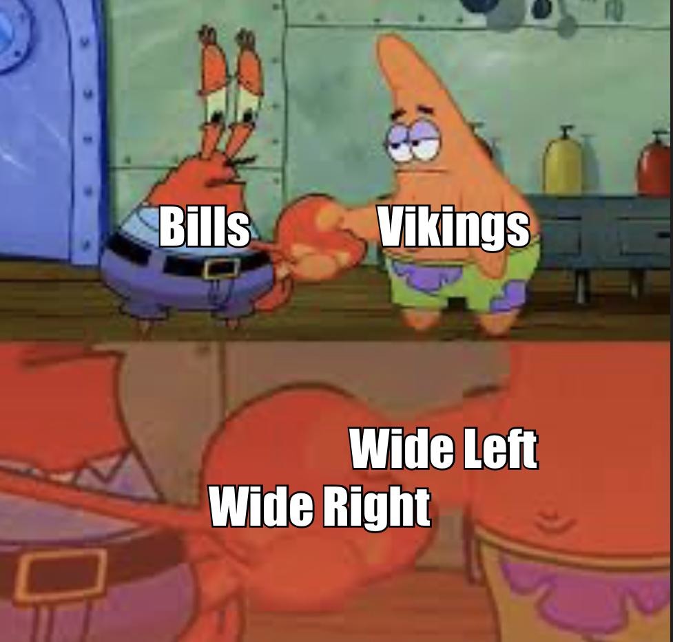 Bills and Vikings - meme