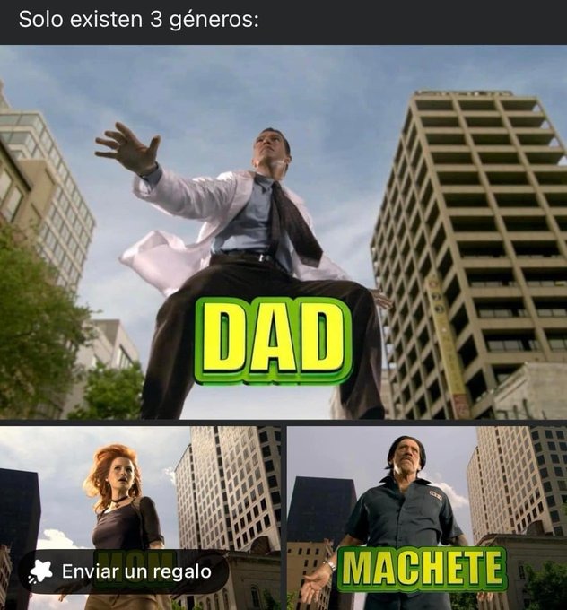 Oh si, los buenos 3 generos - meme