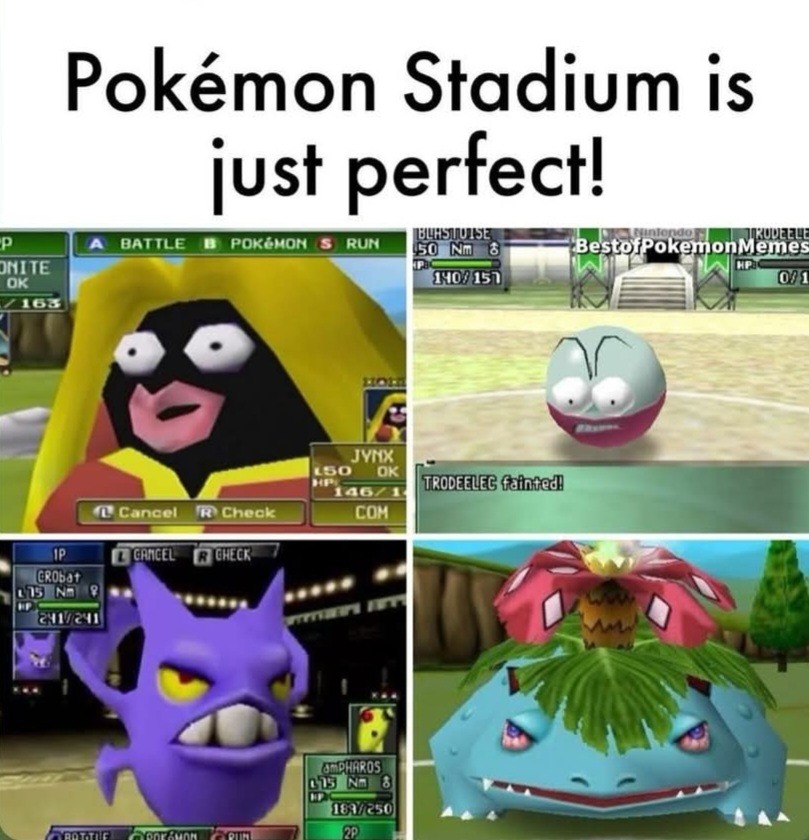 Go, Hillbilly Crobat and Stoned AF Venasaur! - meme