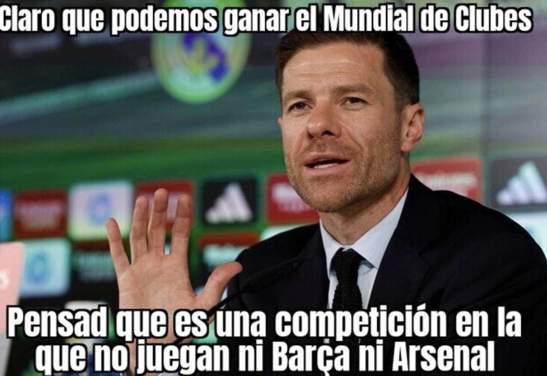 Tranquilos cracks, ni el Barça ni el Arsenal juegan el Mundial de Clubes, hay chance - meme