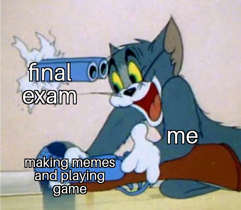 Final exam - meme