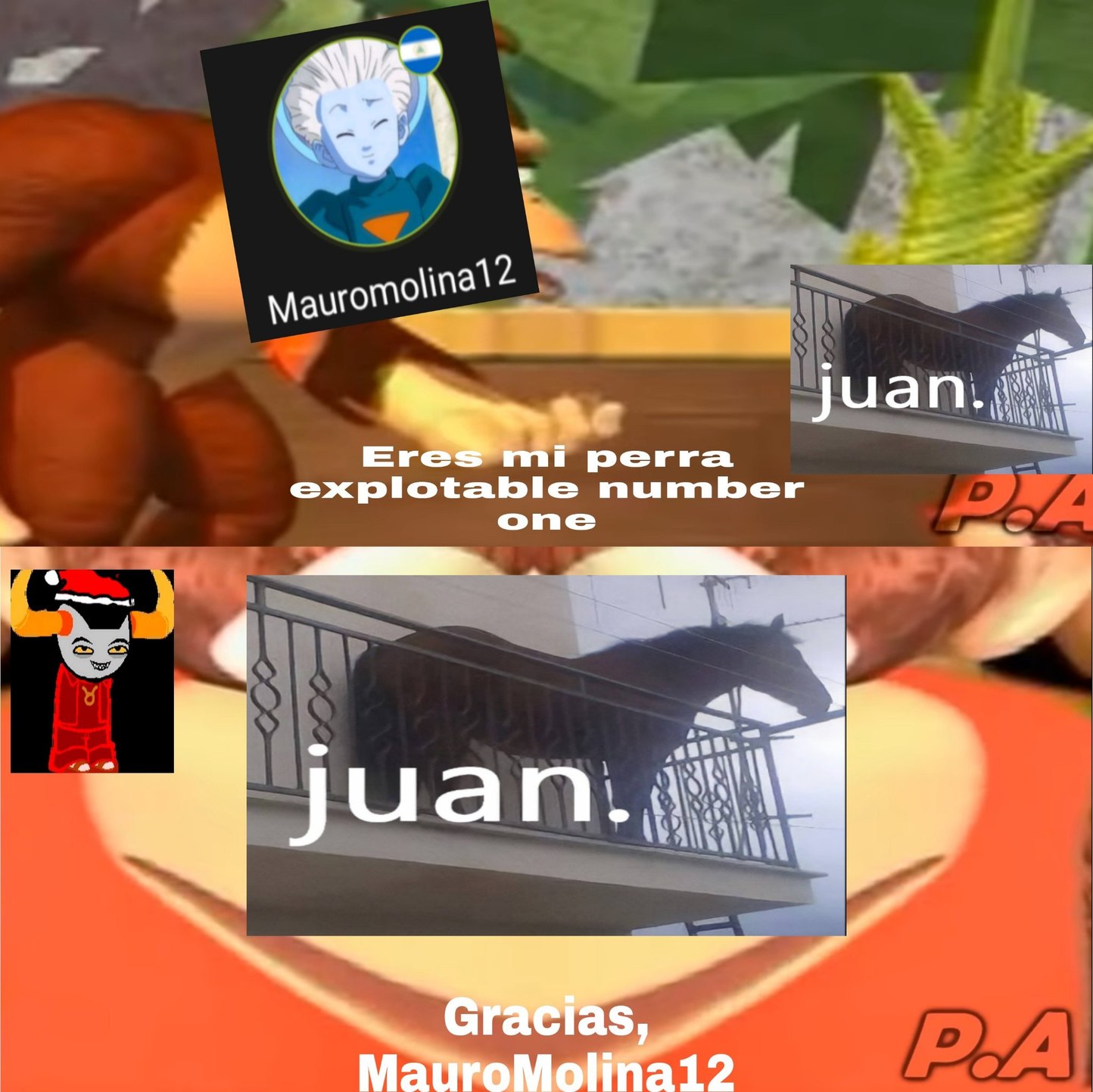 Contexto: MauroMolina12 sobreexplota mucho el meme de Juan