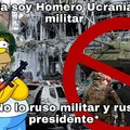 Hola soy Homero Ucraniano militar