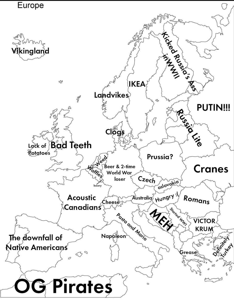 An accurate accounting of Europe - meme
