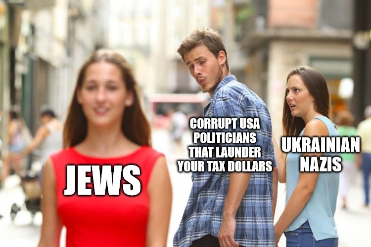 If you won't let us steal your Money via Ukraine, then you will with Israel! SHEEP! - meme
