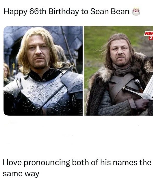 Mister Seen Bean, Sahn Bonn Jovi - meme