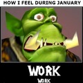 January work meme