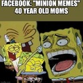 Moms laughing in Facebook