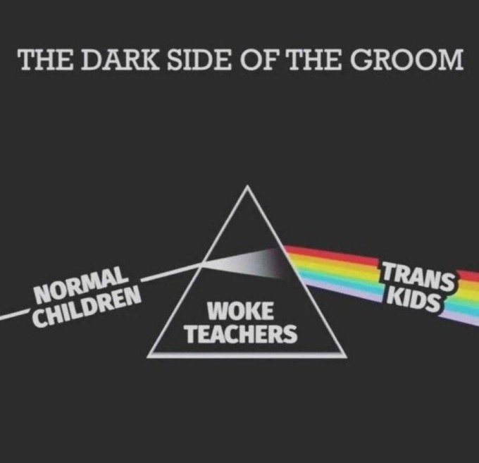 The dark side of the groom - meme