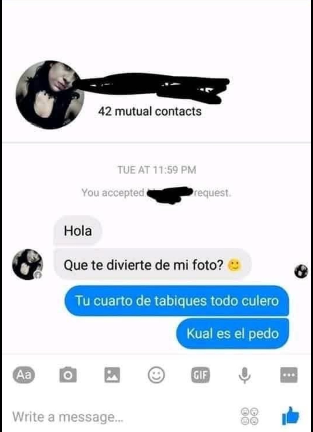 Que te divierte de mi foto? :/ - meme