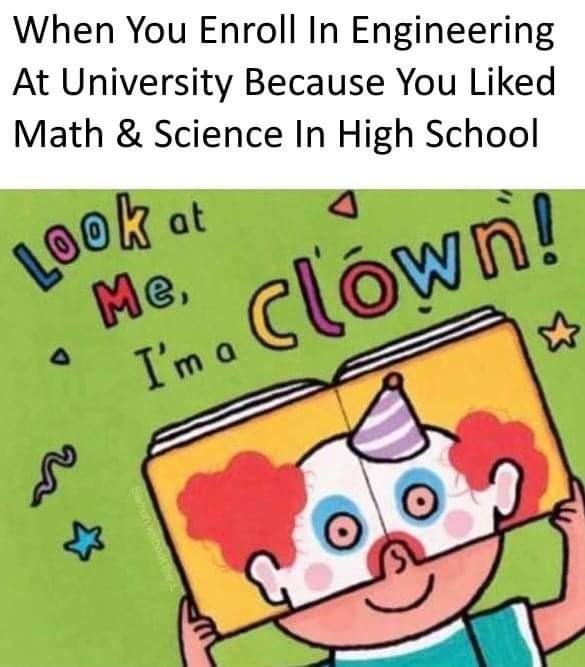 Look at me, I'm a clown! - meme