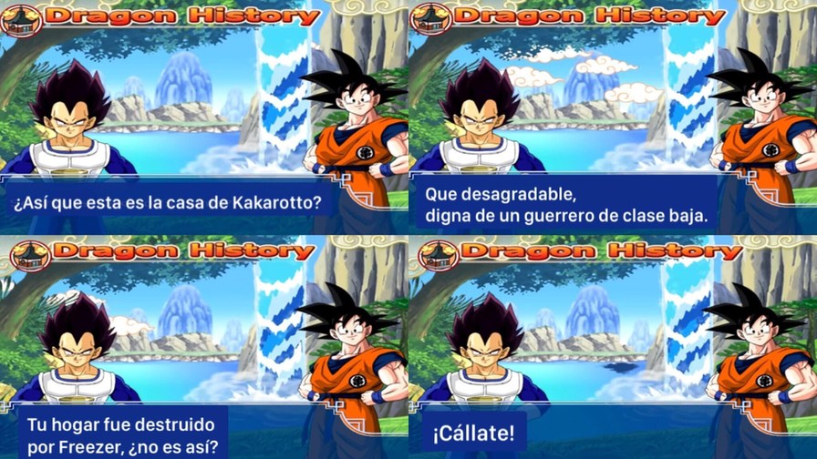 Goku papeador - meme