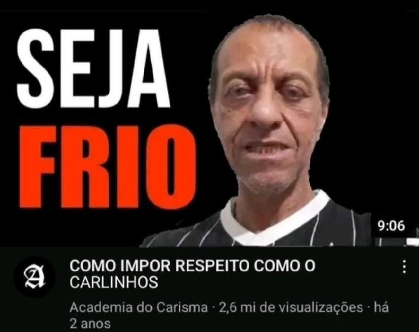 Esses vídeos pra aprender a mudar de personalidade são um saco ( o meu)) - meme
