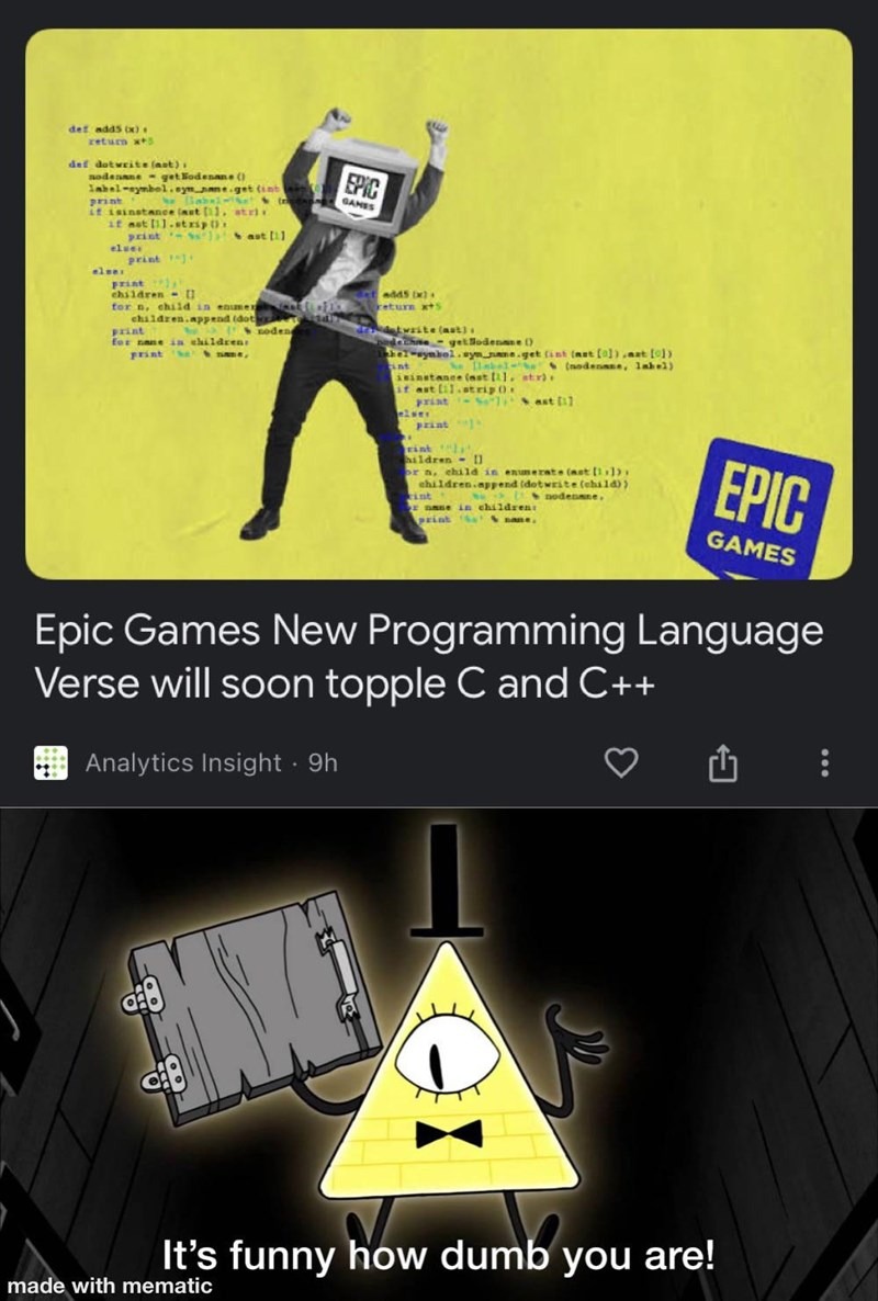 bob epic games - meme
