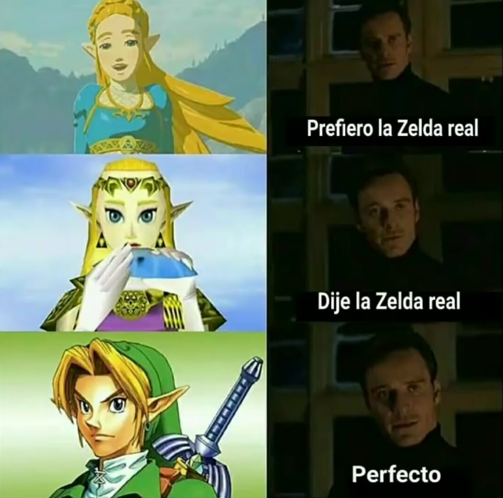 Yo también pensaba que se llamaba Zelda - meme