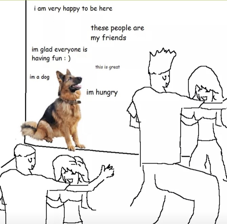 Le dog - meme