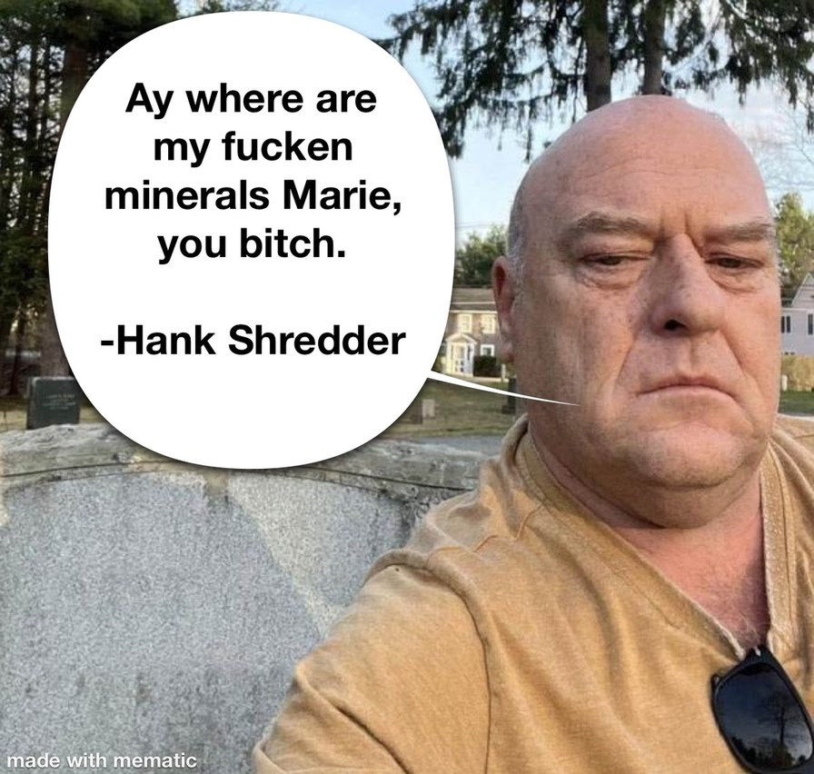 Hank Shredder - meme