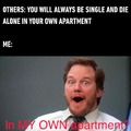 My own apartment