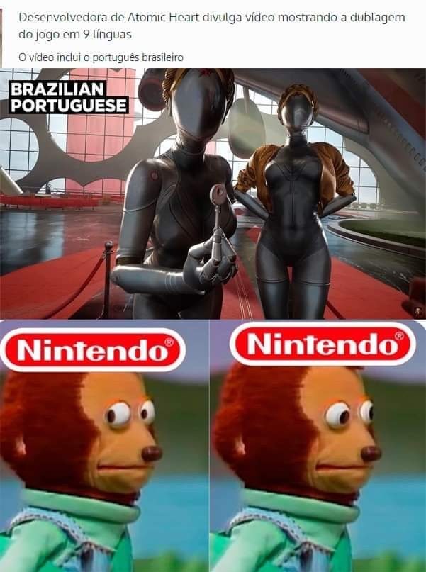 Nintendo porque abandonastes-vos - meme