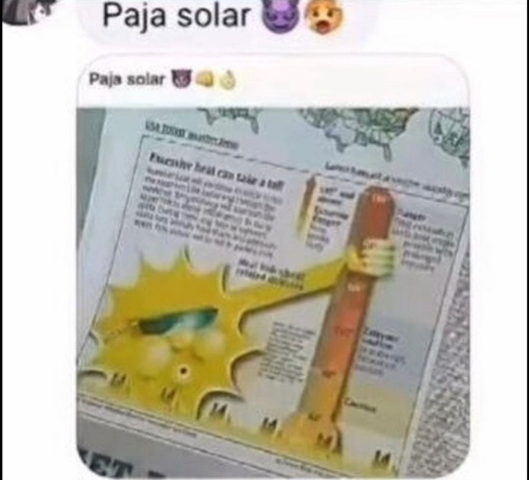 Paja Solar - meme