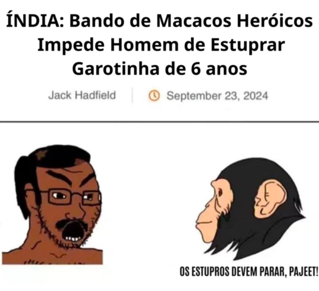 Enquanto isso na Índia - meme