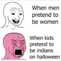 Woke people during Halloween