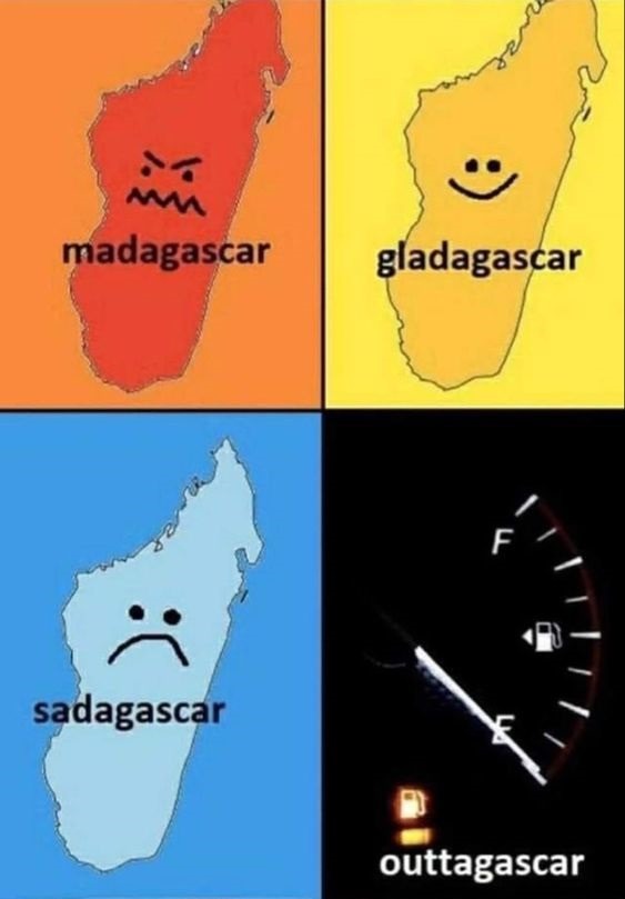 Madagascar and more - meme