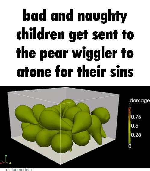 The Pear wiggler meme