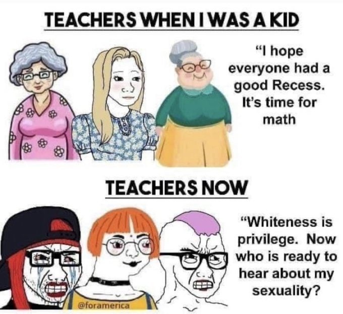Hey teacher leave them kids... - meme