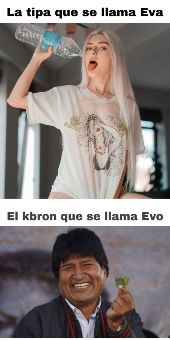 Eva y Evo hardcore sex video - meme