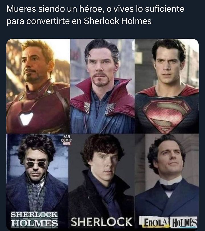 Sherlock Holmes - meme