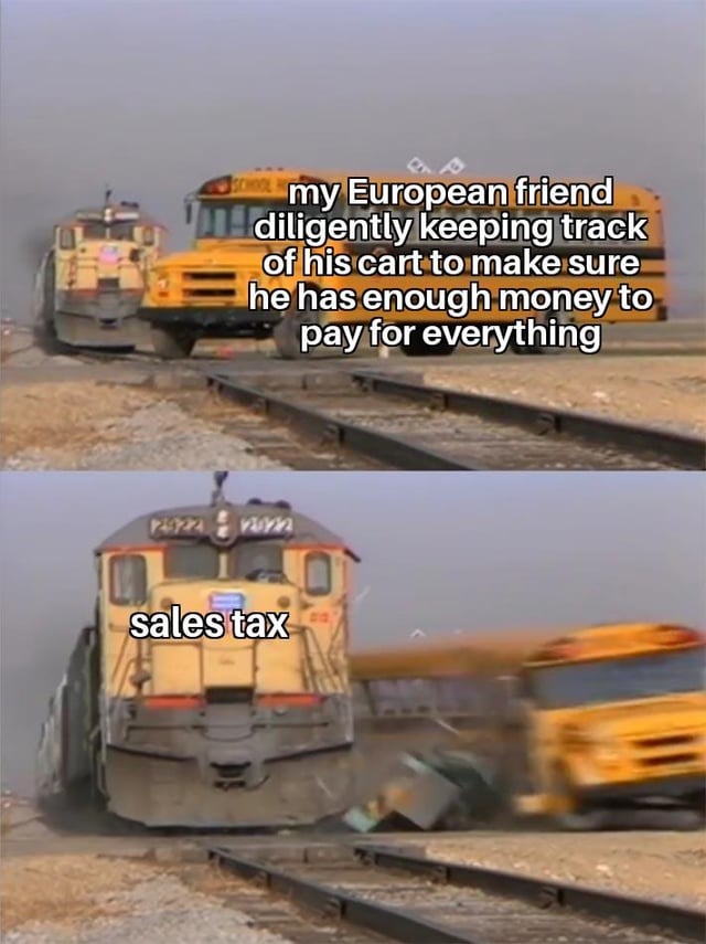 Sales tax - meme