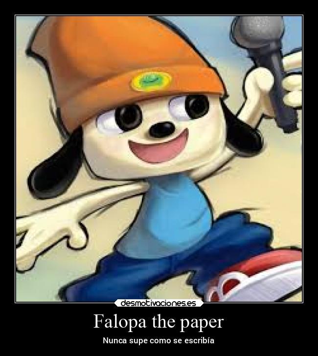 Falopa the paper - meme