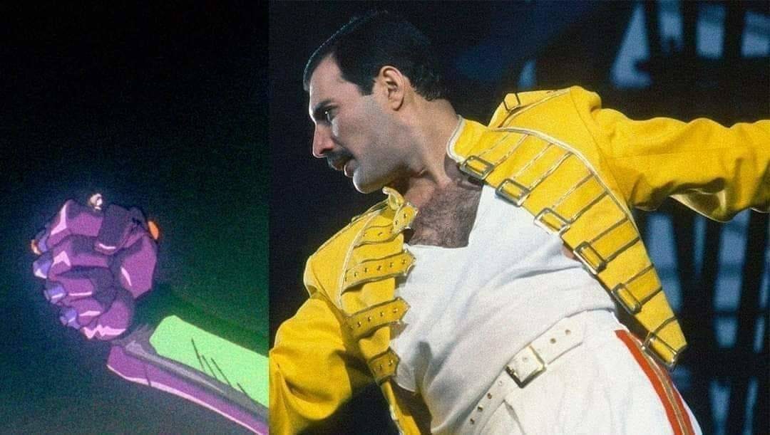 Si Freddie Mercury fuera aún mejor:                        i want to rude My bicycle i want to ride i we're i likeee - meme