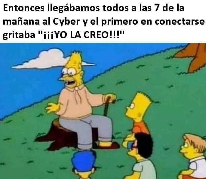 Rutina de ciber - meme