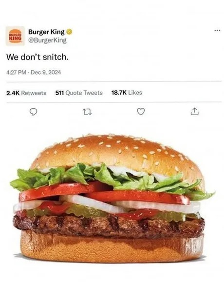 Burger King is doing his part - meme