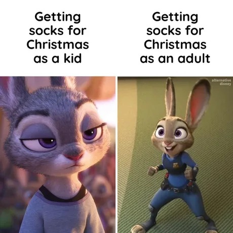 I need new socks - meme