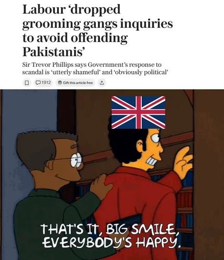 Politicians when avoiding hard conversations: BIG SMILE - meme