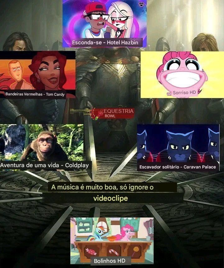 É mais ou menos igual ao baby factory: a música é legal se você ignorar as bichas no clipe - meme