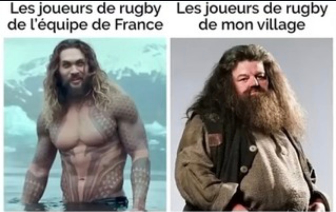 Les rugbymen du village prêts à mourir pour le ballon ovale - meme