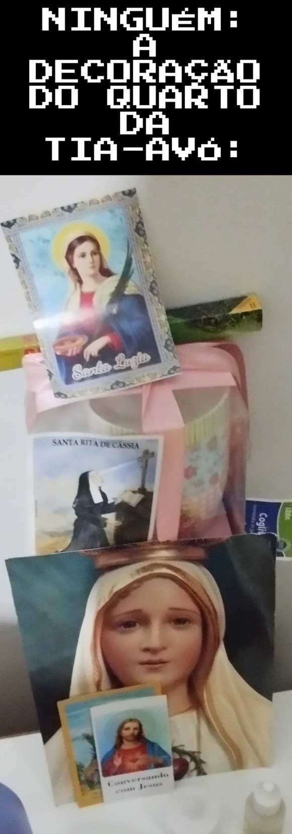 Sou ateu, foda-se a decoração - meme