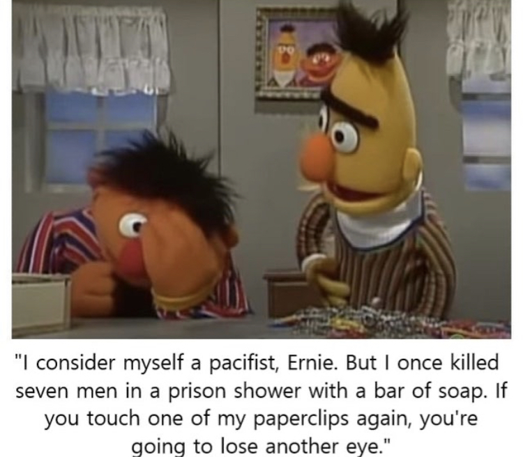 Don’t do it Ernie - meme