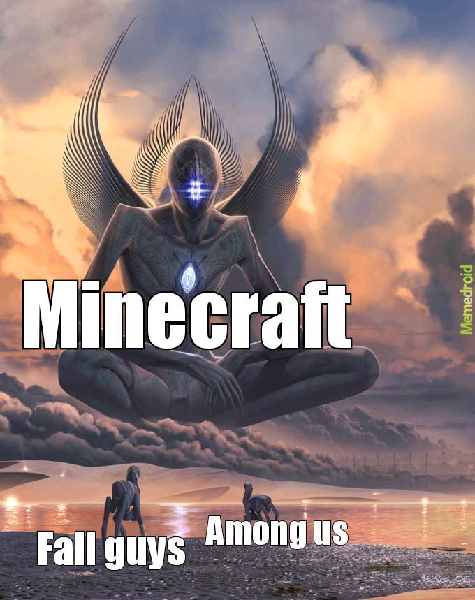Minecraft siempre estará de moda - meme