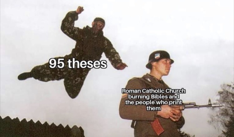 I got 99 problems but a Pope ain’t one - meme