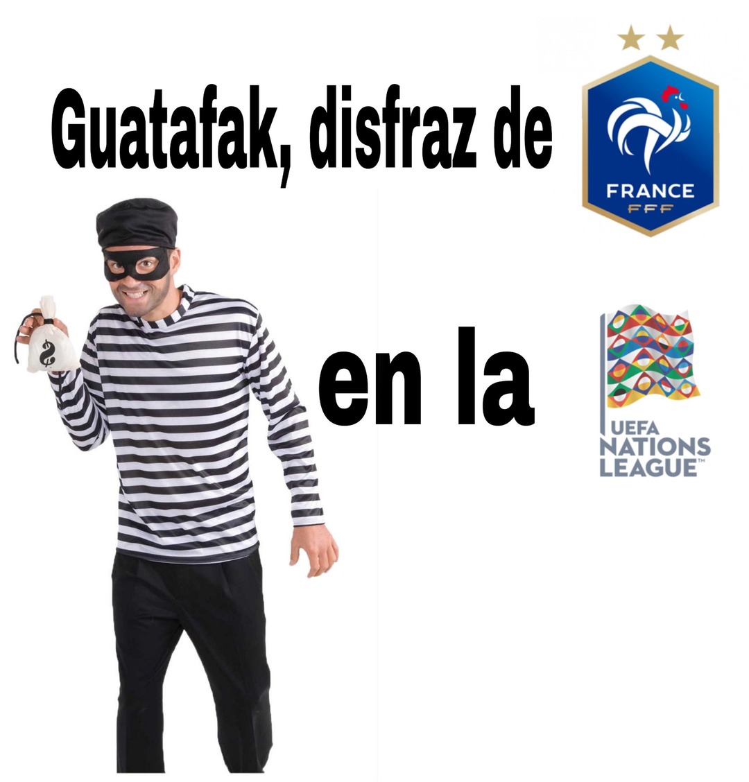 Francia en la uefa nations league be like - meme