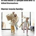 Every horror movie family 