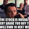 Nvidia stock right now